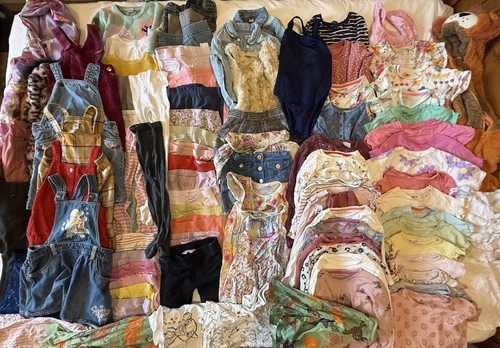 Girls childs clothes aged - x,