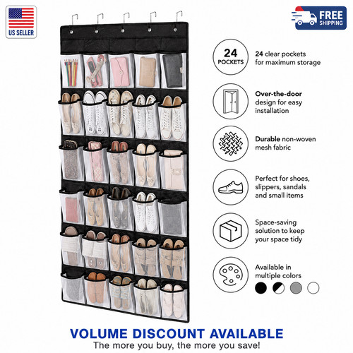 Over door shoe organizer - over, 24