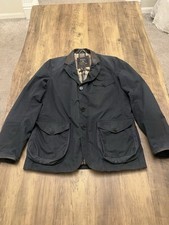 Barbour Beacon Sports Dept B Wax Jacket, Men’s UK Small, Blue, Bond Skyfall