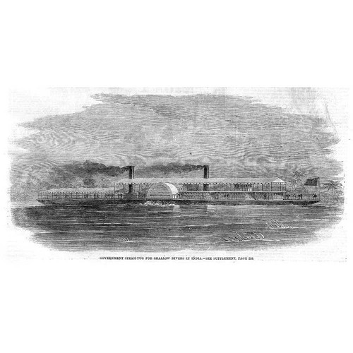 India government steam - tug, for