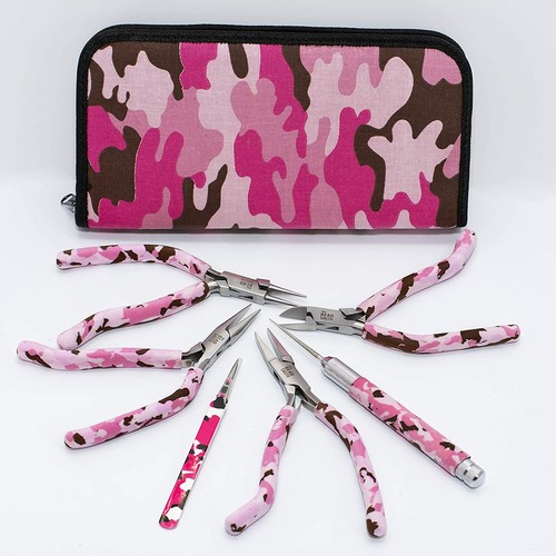 Beadsmith pink camo gun - camo, handle