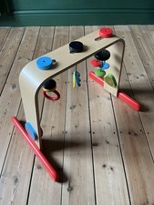 IKEA LEKA wooden baby activity gym, birch plywood, collection from East London