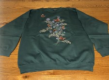 Tulchan Green Embroidered