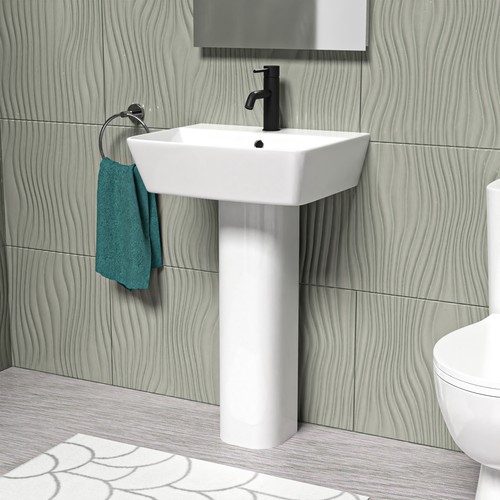 Nes home white 500mm - white,