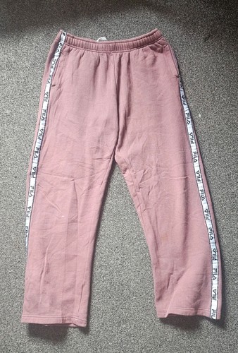 Fila rose tracksuit bottoms - fila,