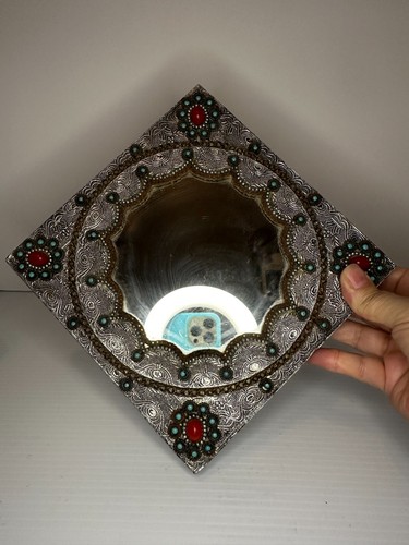 Vintage beautiful ornate tin - vintage,