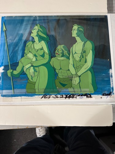 Flash gordon animation cel - flash,
