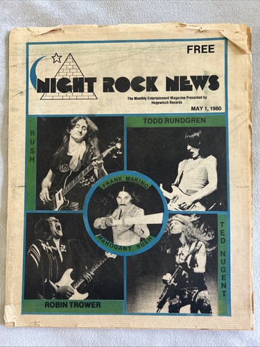 Vintage night rock news - vintage,
