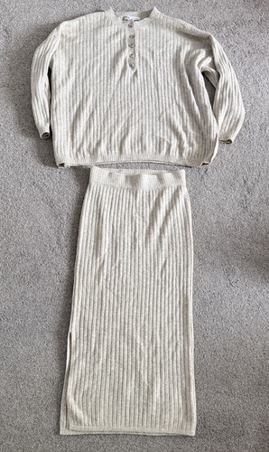 Zara wool blend skirt jumper - zara,