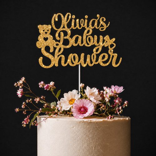 Custom baby shower cake - baby,