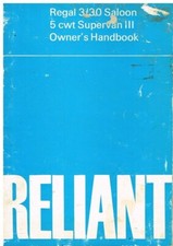 Reliant regal saloon 5 - reliant,