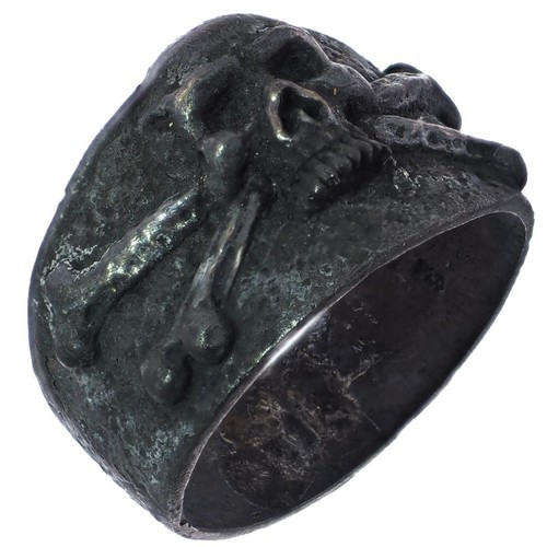 Masonic raw skull band - raw,