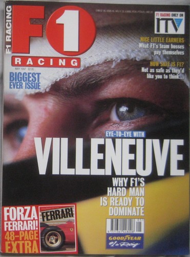Racing magazine may - f1, 1997