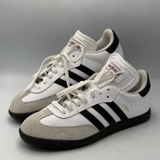 adidas Originals Samba Classic UK 10.5 White/Black