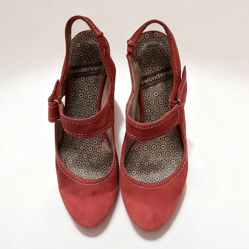 Wonders red soft leather - wonders,