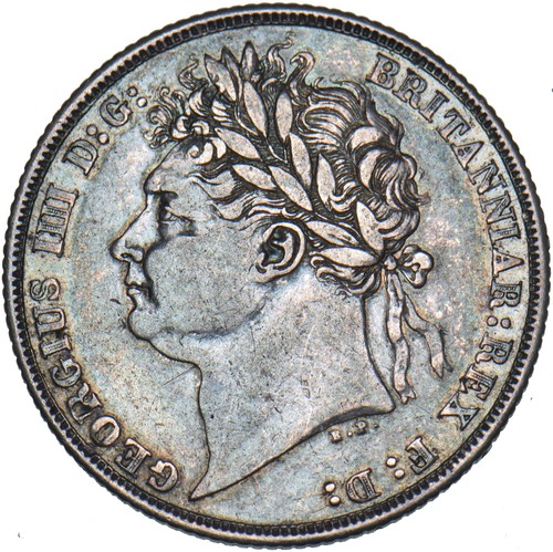 1821 shilling george - 1821, iv