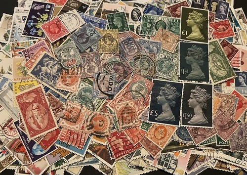 Stamp lot british - lot, postage
