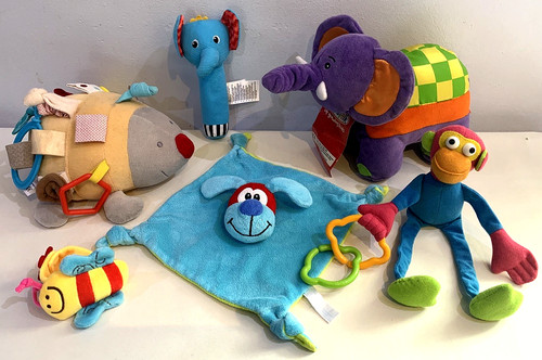 Sensory activity soft toys - activity,
