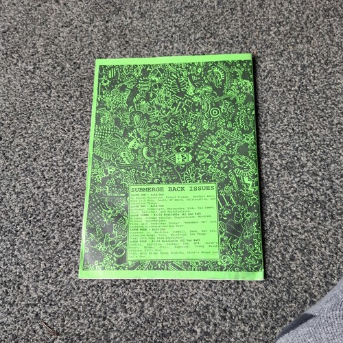 Submerge issue rare magazine - 6-rare,