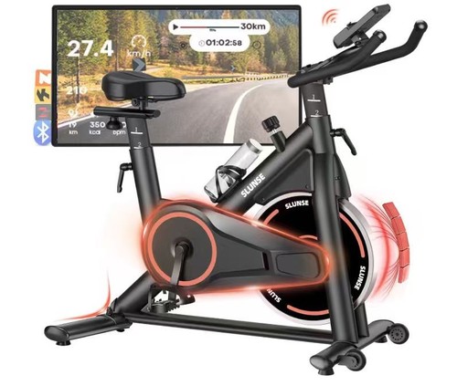 Exercise bike spin - spin, with