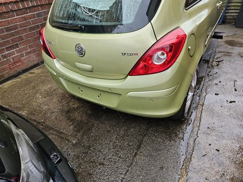 Vauxhall corsa rear bumper - rear,