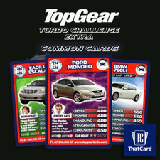 BBC Top Gear Turbo Challenge Series 2 Extra COMMON Cards - Take your Pick