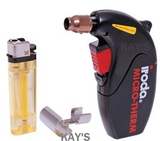 Mini Gas Heat Gun Hot Air Blow Torch Refillable Heatshrink Soldering Iroda MJ600