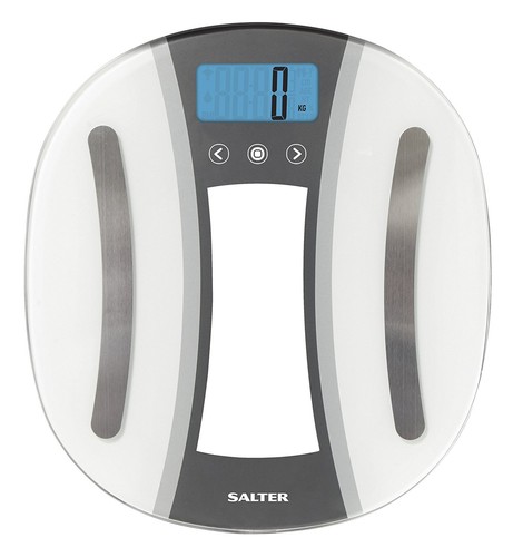 Salter white silver curve - salter, white/silver