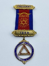 Vintage Silver Hallmarked RAOB Provincial Grand Examining Council Jewel 1968