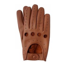 Men real leather gloves - men's,