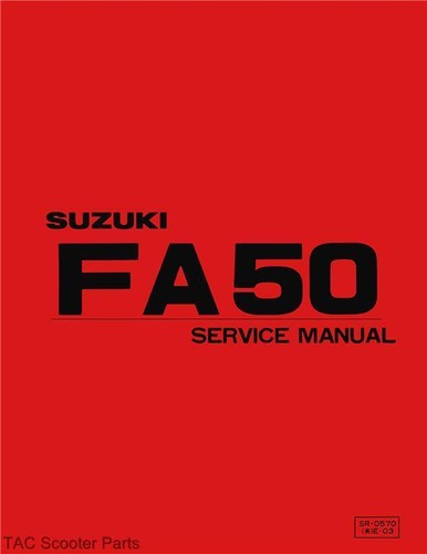 Suzuki fa50 shuttle service - fa50,