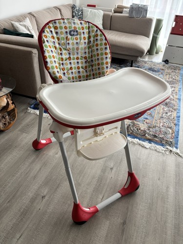 Chicco wheel highchair - chicco,