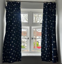 Kids Bedroom Curtains W117 D137 Very Good Condition Includes Matching Lamp Shade