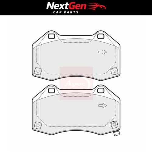 Front brake pads apec for - brake,