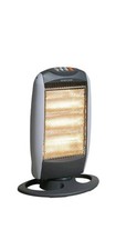 Fine Elements 1200W Electric Halogen Heater Oscillating Home Office Garage