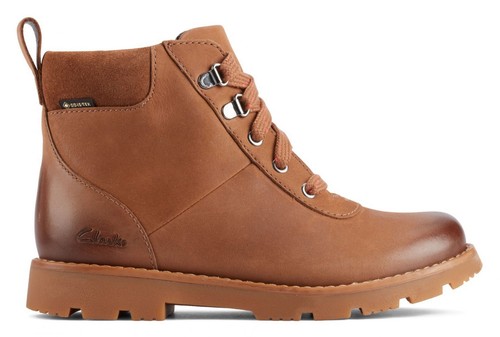 Clarks boys heath - go, tan