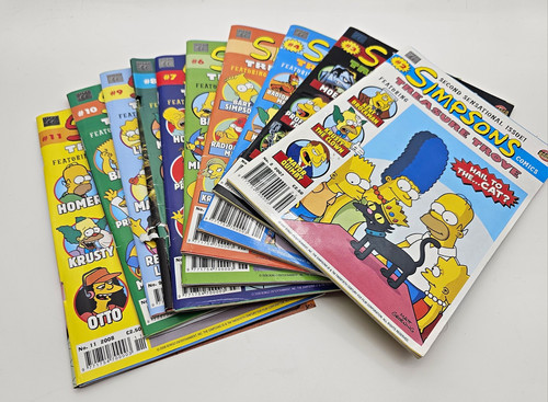 Simpsons comics treasure trove - comics,