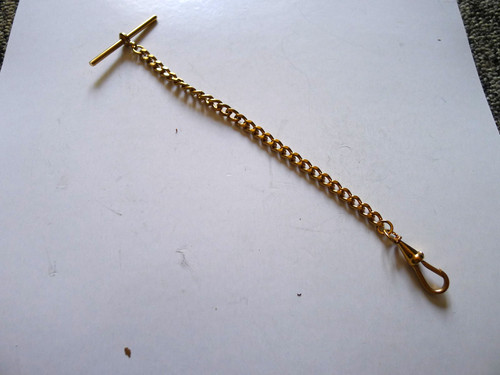 Gold plated pocket watch - pocket,
