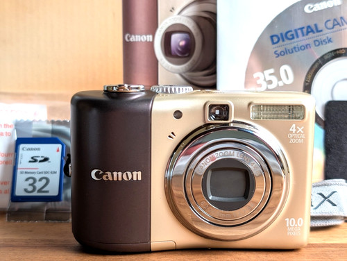 Mint canon powershot - mint,