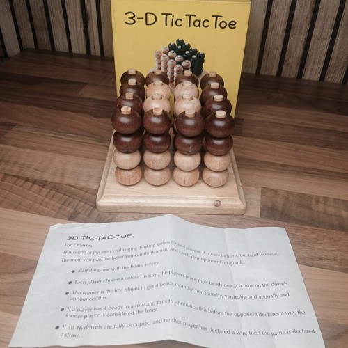 Tic tac toe - tic-tac-toe, wooden