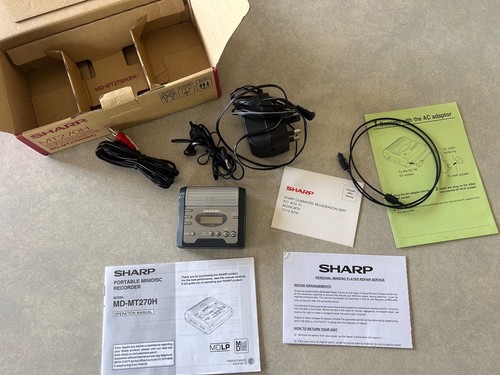 Sharp mt270h minidisc mdlp - minidisc,