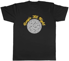 Boogie All Night Mens T-Shirt