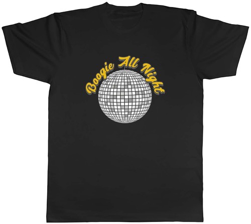 Boogie all night mens shirt - night, t-shirt