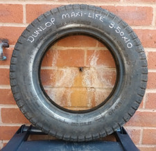 VESPA LAMBRETTA DUNLOP MAXI-LIFE 3.50 X 10 TYRE IN USED CONDITION