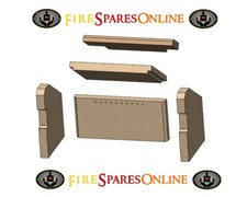 Stove bricks to fit Beltane Brue MK2 Eco design, select spares required