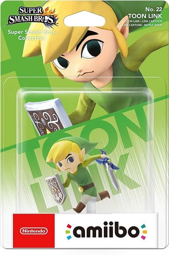 Toon link amiibo super smash - -,