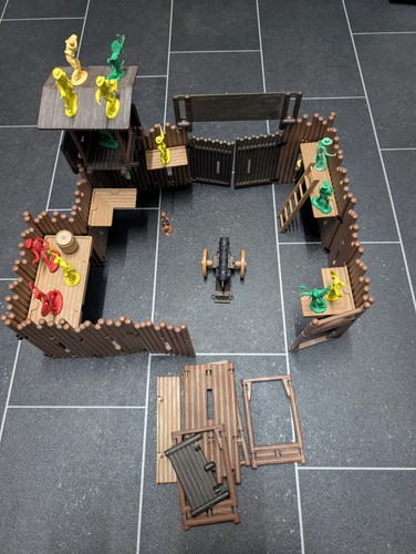 Vintage playmobil fort union - playmobil,