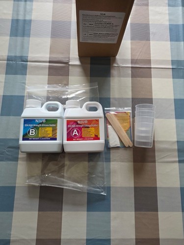 Silicone mould making kit 20a - making,
