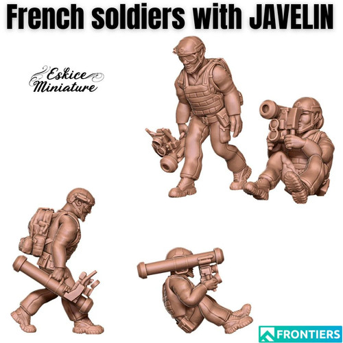 Modern french soldiers with - modern,