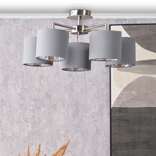 Semi flush ceiling light - semi,